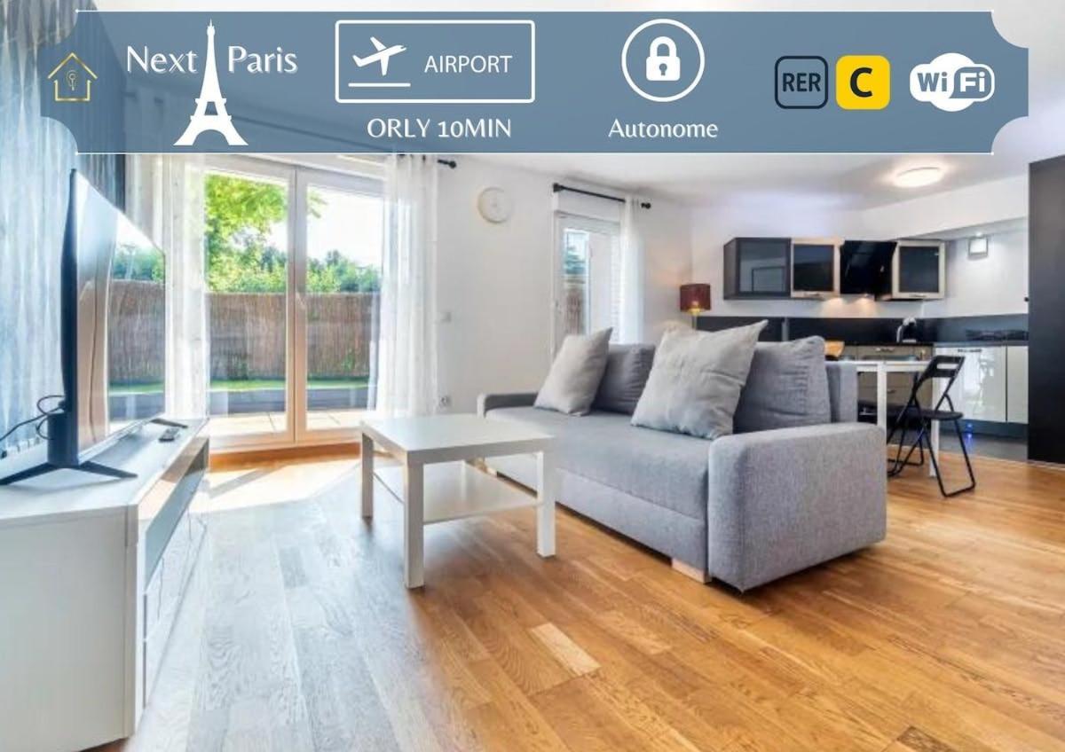 Escale Athis Orly Airport 8 Min Apartment ภายนอก รูปภาพ